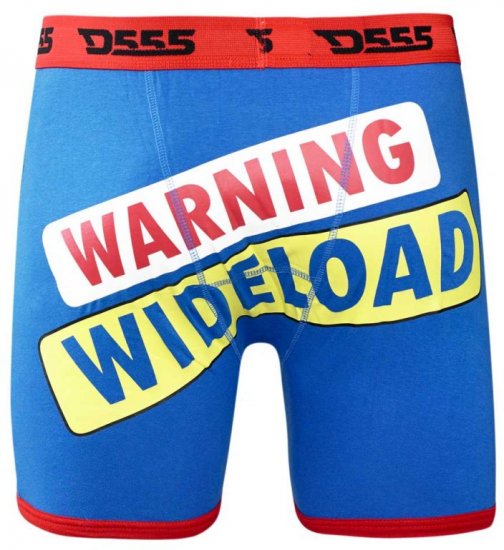 D555 Novelty Boxershorts 2-pack - Spodnje perilo & kopalne hlače - Moško Spodnje Perilo za močnejše postave