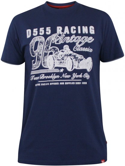 D555 Hadwin Short Sleeve Shirt & T-shirt Combo - Srajce - Moške srajce za Močnejše Postave