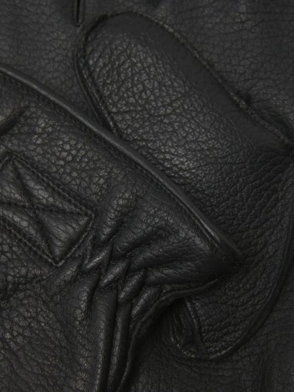 Jack & Jones Wayne Usnjene rokavice Črna - Rokavice - 