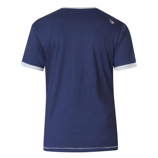 D555 Hatter T-shirt Navy - Kratke Majice - Moške kratke majice za močnejše postave