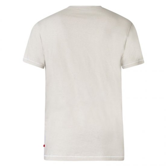 D555 Gordon T-shirt Pale Khaki - Kratke Majice - Moške kratke majice za močnejše postave