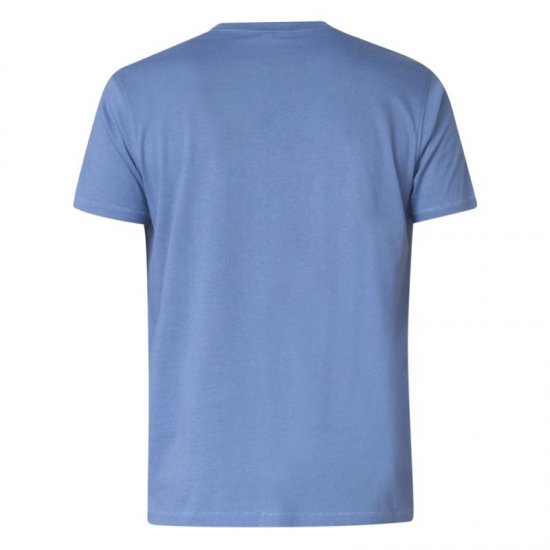 D555 Arizona T-shirt Blue - Kratke Majice - Moške kratke majice za močnejše postave
