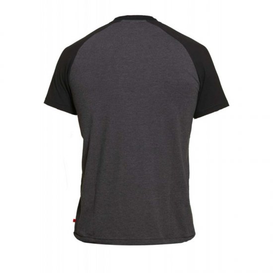 D555 Dallas T-shirt Charcoal - Kratke Majice - Moške kratke majice za močnejše postave