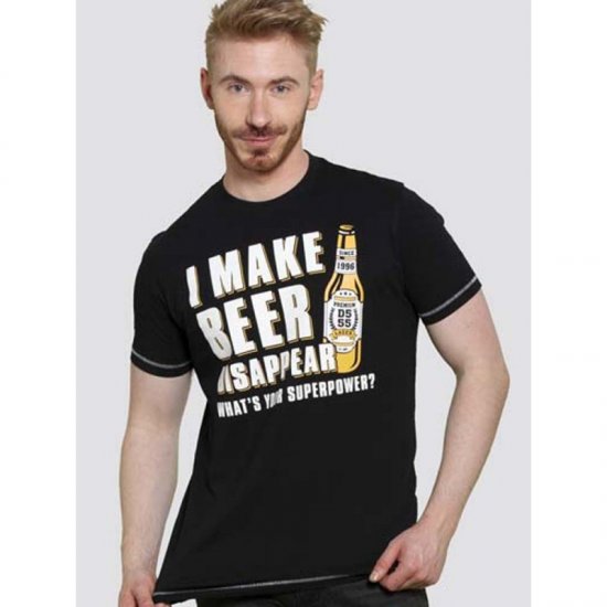 D555 Seattle T-shirt Black - Kratke Majice - Moške kratke majice za močnejše postave