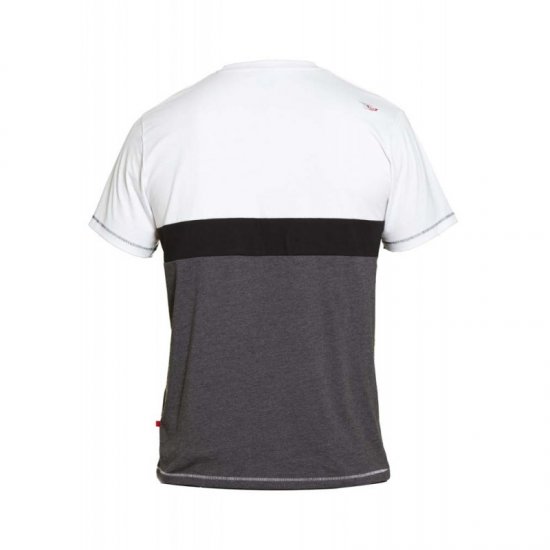 D555 Morris T-shirt Charcoal - Kratke Majice - Moške kratke majice za močnejše postave