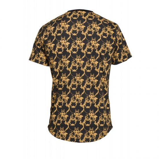 D555 Dave Couture T-shirt Black - Kratke Majice - Moške kratke majice za močnejše postave