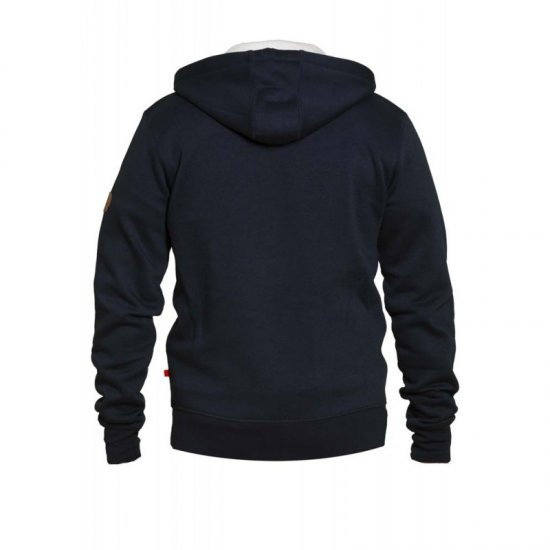 D555 Stockton Hoodie Navy - Puloverji & jopice - Moški Puloverji & Jopice za Močnejše Postave