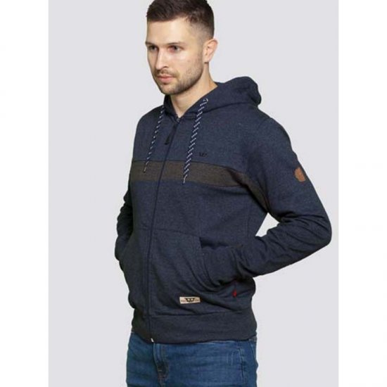 D555 Louisiana Hoodie Navy - Puloverji & jopice - Moški Puloverji & Jopice za Močnejše Postave