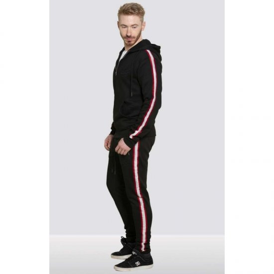 D555 Kentucky Hoodie Black - Puloverji & jopice - Moški Puloverji & Jopice za Močnejše Postave