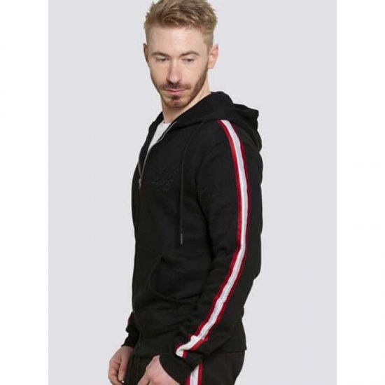 D555 Kentucky Hoodie Black - Puloverji & jopice - Moški Puloverji & Jopice za Močnejše Postave