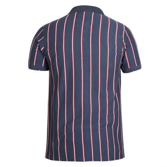 D555 Martel Polo Navy - Polo majice - Moške Polo Majice za Močnejše Postave