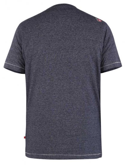 D555 Torpoint Printed T-shirt - Kratke Majice - Moške kratke majice za močnejše postave