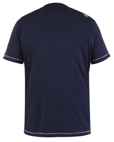 D555 Dartmoor Built On Beer Printed T-Shirt - Kratke Majice - Moške kratke majice za močnejše postave