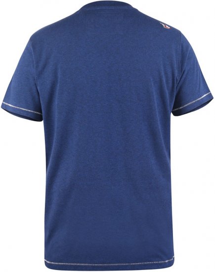 D555 ROSS Printed T-Shirt - Kratke Majice - Moške kratke majice za močnejše postave