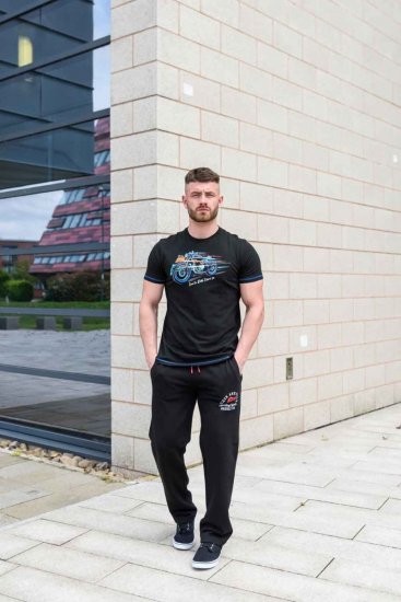 D555 CHINFORD Live To Ride Motorbike T-Shirt - Kratke Majice - Moške kratke majice za močnejše postave