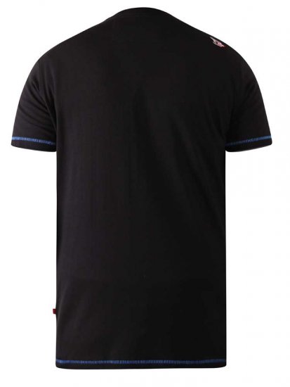 D555 CHINFORD Live To Ride Motorbike T-Shirt - Kratke Majice - Moške kratke majice za močnejše postave