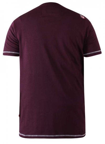 D555 BUCKHURST Vintage Cars T-Shirt - Kratke Majice - Moške kratke majice za močnejše postave