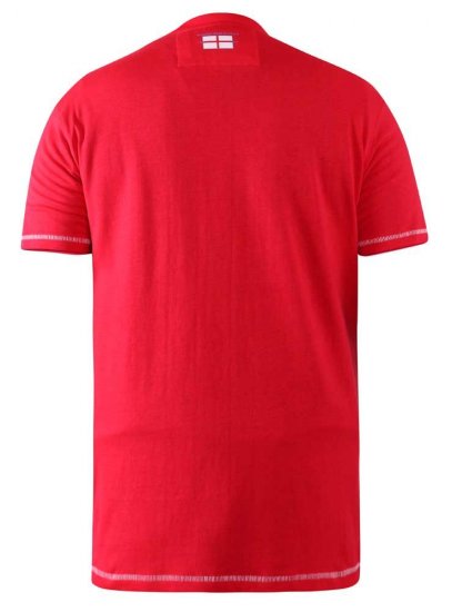D555 LIONS England T-shirt - Kratke Majice - Moške kratke majice za močnejše postave