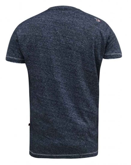 D555 Upton Hawaii Leaf Printed T-Shirt - Kratke Majice - Moške kratke majice za močnejše postave