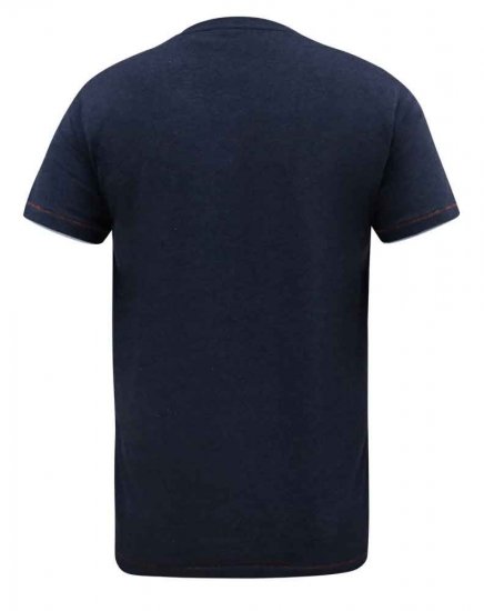 D555 Scampton Official Superman Printed T-Shirt Navy - Kratke Majice - Moške kratke majice za močnejše postave