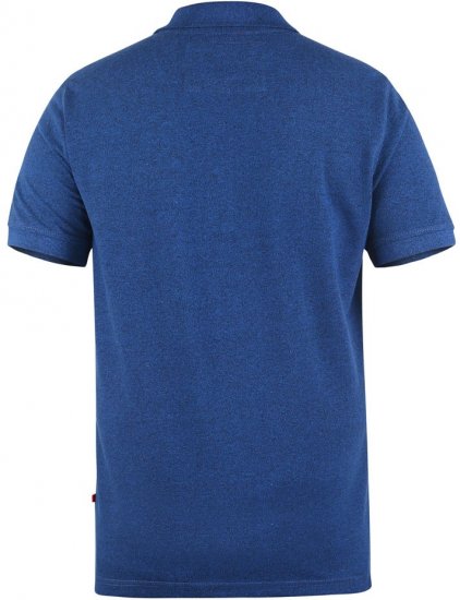 D555 WINCHESTER Blue Polo Shirt - Polo majice - Moške Polo Majice za Močnejše Postave