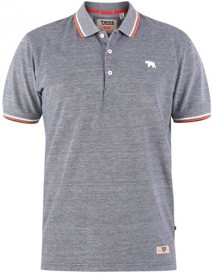 D555 WILCOT Polo Shirt - Polo majice - Moške Polo Majice za Močnejše Postave