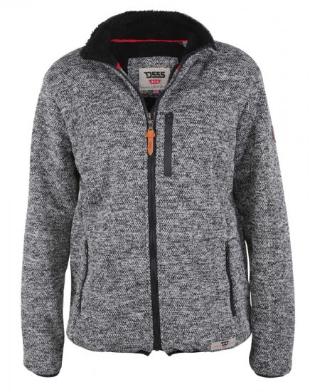 D555 Rockley Sweat With Sherpa Lining - Puloverji & jopice - Moški Puloverji & Jopice za Močnejše Postave