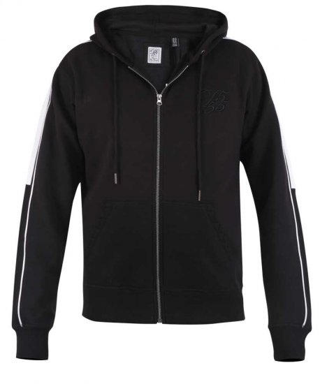 D555 Southwick Black Couture Hoodie - Puloverji & jopice - Moški Puloverji & Jopice za Močnejše Postave