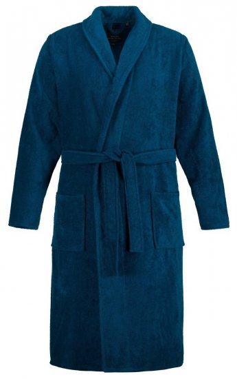 JP1880 Bathrobe Terry Navy - Kopalni plašči/brisače - Moške Kopalni plašči za močnejše postave