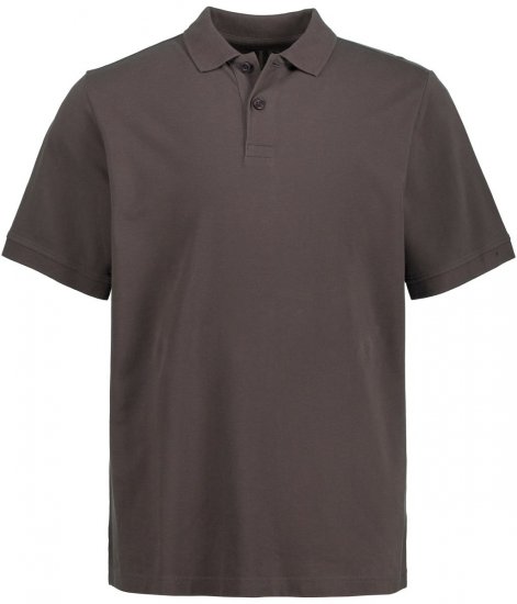 JP1880 702560 Polo majica Grafitno siva - Polo majice - Moške Polo Majice za Močnejše Postave