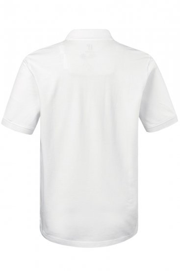 JP1880 702560 Polo majica Bela - Polo majice - Moške Polo Majice za Močnejše Postave