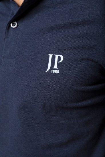 JP1880 704317 Polo majica 2 kosa Črna/Temno modra - Polo majice - Moške Polo Majice za Močnejše Postave