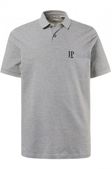 JP1880 704317 Polo majica 2 kosa Temno modra/Siva melange - Polo majice - Moške Polo Majice za Močnejše Postave