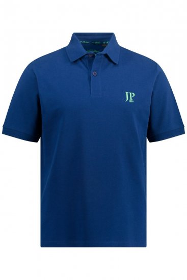 JP1880 704317 Polo majica 2 kosa Globoko modra - Polo majice - Moške Polo Majice za Močnejše Postave
