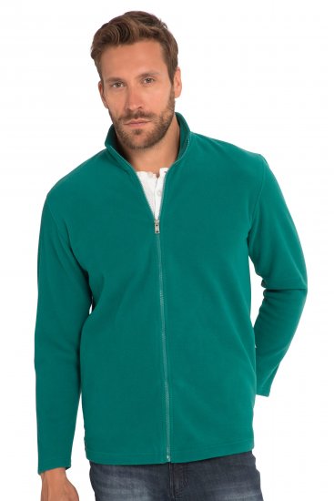 JP1880 Fleece Jacket Petrol - Športna & zunanja oblačila - Moška Športna Oblačila za Močnejše postave