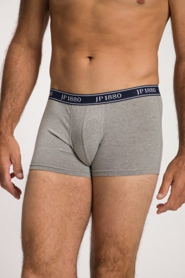 JP1880 Boxershorts Flexnamic 2-Pack Navy/Grey - Spodnje perilo & kopalne hlače - Moško Spodnje Perilo za močnejše postave
