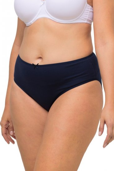 Ulla Popken 710201 Spodnjice 5 kosa Temno modra - Spodnjice - 