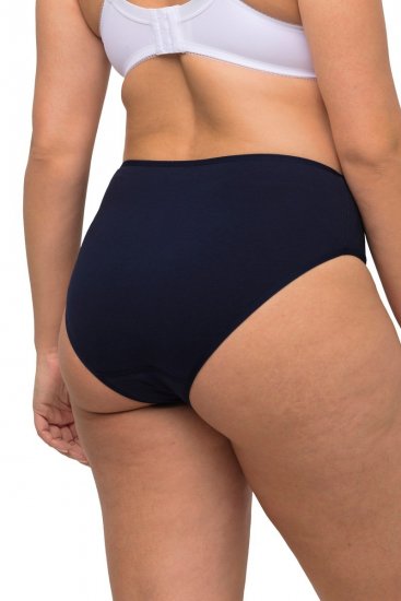 Ulla Popken 710201 Spodnjice 5 kosa Temno modra - Spodnjice - 