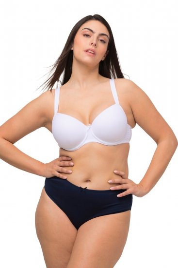 Ulla Popken 710201 Spodnjice 5 kosa Temno modra - Spodnjice - 