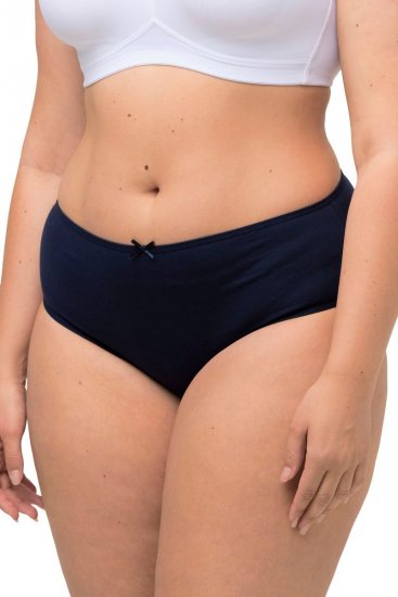 Ulla Popken 710201 Spodnjice 5 kosa Temno modra - Spodnjice - 