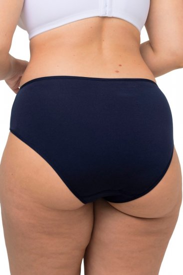 Ulla Popken 710201 Spodnjice 5 kosa Temno modra - Spodnjice - 