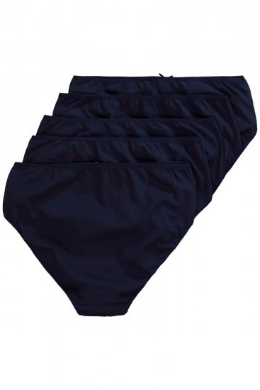 Ulla Popken 710201 Spodnjice 5 kosa Temno modra - Spodnjice - 
