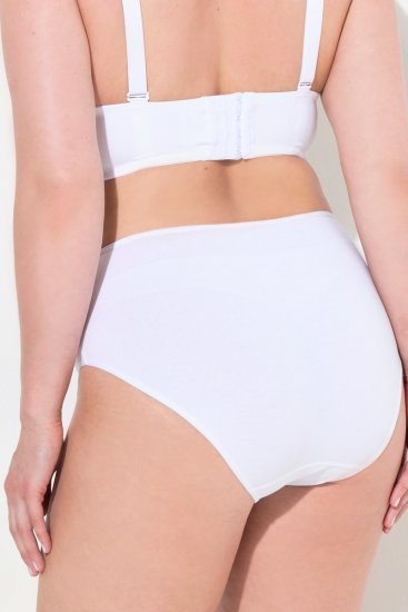 Ulla Popken 710201 Spodnjice 5 kosa Bela - Spodnjice - 