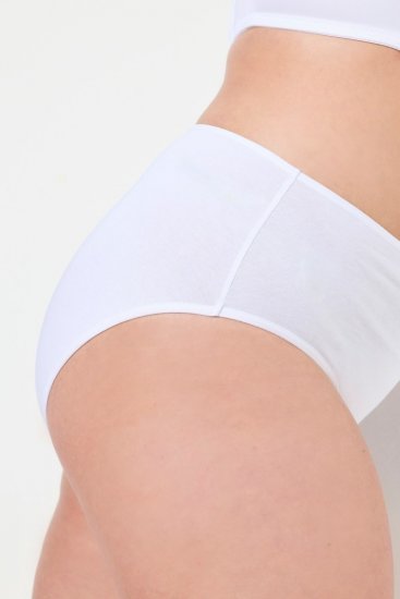 Ulla Popken 710201 Spodnjice 5 kosa Bela - Spodnjice - 