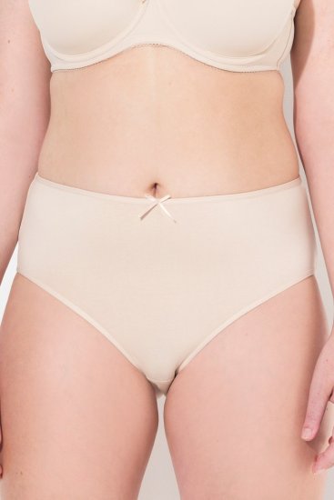 Ulla Popken 710201 Spodnjice 5 kosa Bež - Spodnjice - 