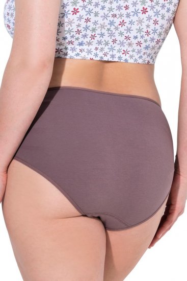 Ulla Popken 710201 Spodnjice 5 kosa Rjava - Spodnjice - 