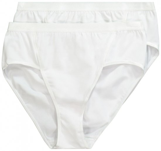 Ulla Popken 711214 Spodnjice 2 kosa Bela - Spodnjice - 