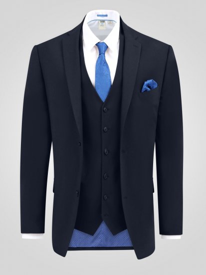 D555 Ted Suknjič Mornarska - Obleke - Velike številke oblek za moške