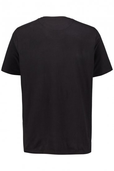 JP1880 Rolling Stones Graphic Band Comfort Fit T-Shirt Black - Kratke Majice - Moške kratke majice za močnejše postave