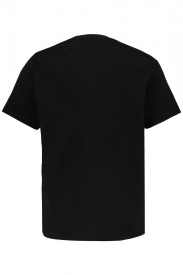 JP1880 AC/DC Graphic Comfort Fit Band T-Shirt Black - Kratke Majice - Moške kratke majice za močnejše postave